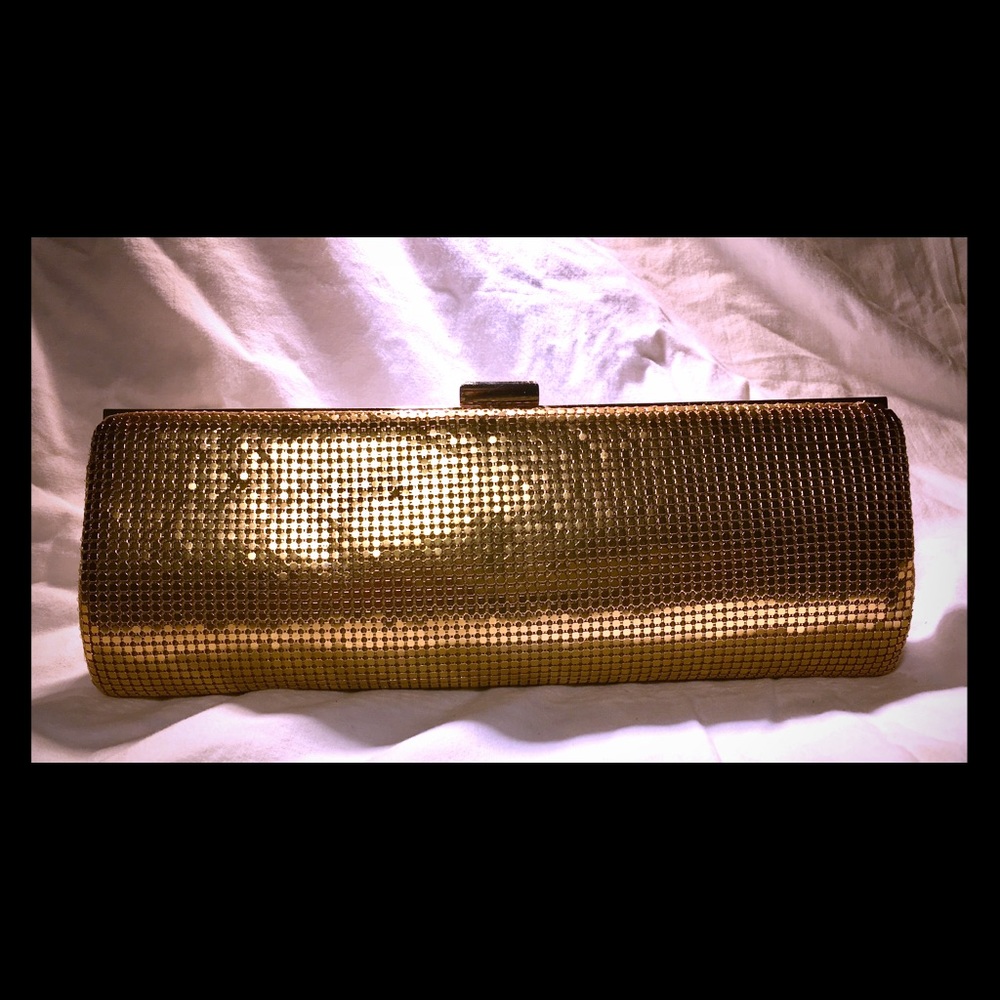 Gold sequin Clutch Purse